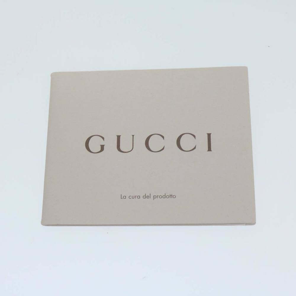 GUCCI Bamboo Hand Bag Leather Red 336032 Auth ep2891 - Picture 12 of 16